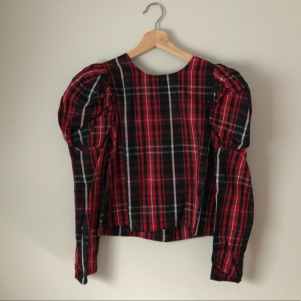 Zara Puff Sleeve Blouse